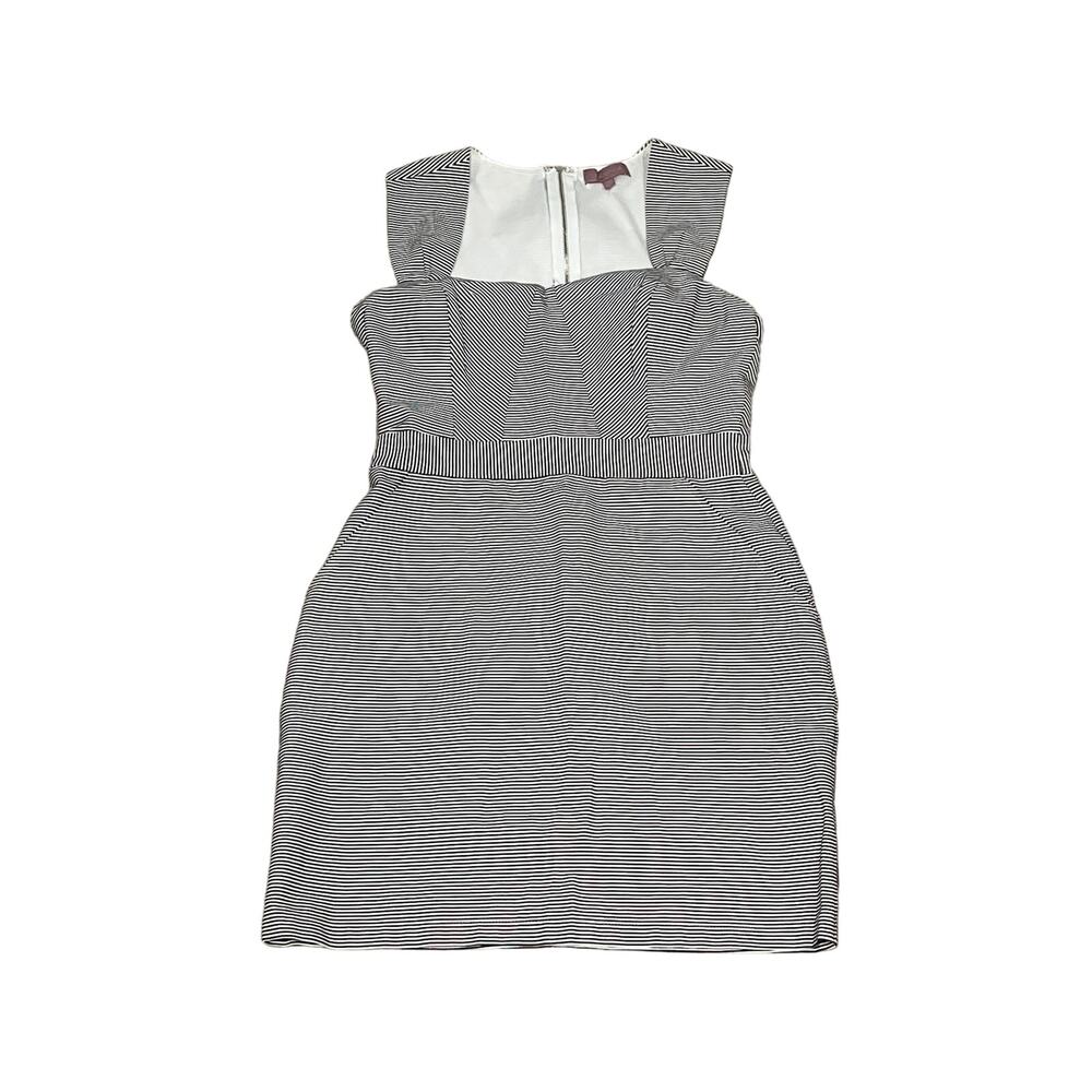 Harper, Black and White Shift Dress, Size M, KB107